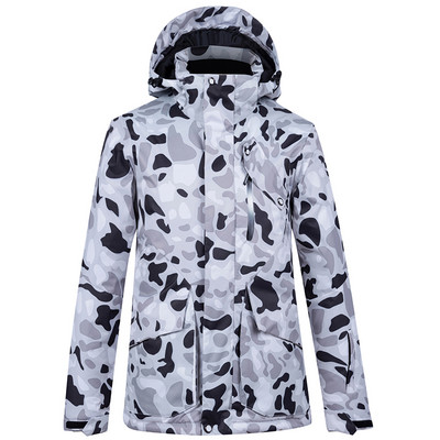 -30 madingų vyrų ir moterų sniego aprangos drabužių, snieglenčių kostiumų rinkinių, neperšlampamų nuo vėjo žiemos kostiumų slidinėjimo striukė + kelnaitės su dirželiu