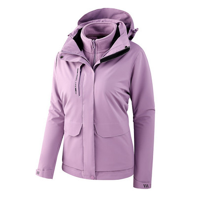 Naujas žieminis moteriškas slidinėjimo kostiumas, šiltas, vėjui atsparus, vandeniui atsparus lauko striukė ir kelnės, moteriškos slidinėjimo įrangos snieglenčių striukės prekės ženklas