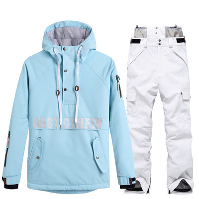 Moterų vyrų slidinėjimo drabužių rinkinys Snieglentės gobtuvas žiemai šiltas slidinėjimo kostiumas Sniego striukė Paltas ir kelnės Kalnų striukė nuo lietaus 2021 m. Nauja