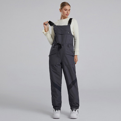 Žiemos moteriškos slidinėjimo kelnaitės Vyriškos slidinėjimo kelnės, atsparios vėjui, vandeniui, itin šiltos slidinėjimo kelnės, kombinezonai, moteriški, sportiniai