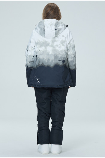 Νέο ανδρικό γυναικείο μπουφάν για σκι Παντελόνι για σκι Χειμερινό ζεστό αντιανεμικό αδιάβροχο σπορ σνόουμπορντ για εξωτερικούς χώρους Παλτό Παντελόνι στολή σκι