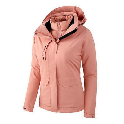 2022 m. moterų slidinėjimo kostiumas, žieminis, šiltas, vandeniui atsparus lauko sportinis sniego striukės ir kelnės, moteriškas prekės ženklas