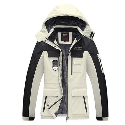 Naujas moterų slidinėjimo kostiumas žieminės vilnos slidinėjimo striukės ir kelnės su dirželiais Šiltos vandeniui atsparios snieglenčių striukės moterims lauke žygių kempingų prekės ženklas