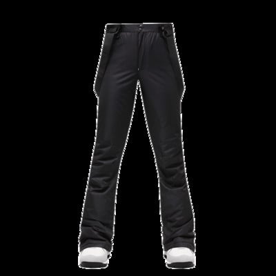 Naujas moterų slidinėjimo kostiumas žieminės vilnos slidinėjimo striukės ir kelnės su dirželiais Šiltos vandeniui atsparios snieglenčių striukės moterims lauke žygių kempingų prekės ženklas