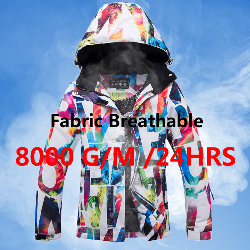 Storas šiltas slidinėjimo kostiumas moterims, vandeniui atsparus šiluminės striukės kelnių rinkinys Moteriški sniego drabužiai lauko snieglenčių apranga Firminė slidinėjimo apranga