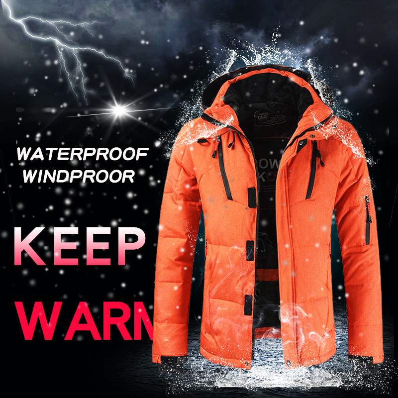 Vyriški snieglenčių kostiumai Nauji vėjui nepralaidūs vandeniui šilti stori sniego kelnės ir pūkinė striukė Slidinėjimo drabužių komplektas Žieminiai slidinėjimo kostiumai Vyriški prekių ženklai