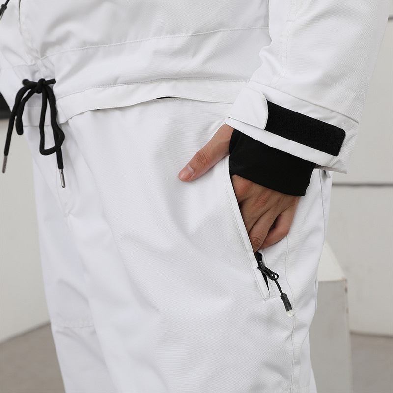 Goexplore Costume de schi dintr-o bucată pentru bărbați Goexplore Salopete de cuplu Salopete de iarnă în aer liber Combinate de zăpadă impermeabile pentru sportul pe zăpadă