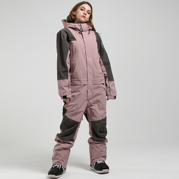 Ανδρική γυναικεία φόρμα σκι Αδιάβροχη στολή για σκι Snowboarding 2021 Χειμερινή ζεστή ανδρική γυναικεία μπουφάν + παντελόνι