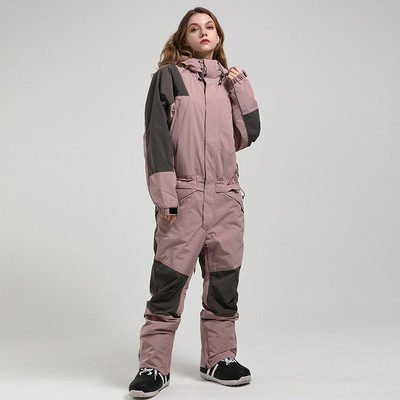 Vyrų Moteriškas slidinėjimo kombinezonas Slidinėjimo kostiumas Neperpučiamas vandeniui Slidinėjimo kostiumas 2021 m. žiemos šiltas vyriškas moteriškas slidinėjimo striukė + kelnės