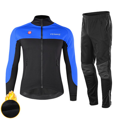 Slidinėjimo kostiumas Vyrai Žieminiai Nauji Lauko Neperšlampami Neperšlampami Termo Sniego Kelnių Rinkiniai Slidinėjimas Snieglente Slidinėjimo kelnės Vyrai