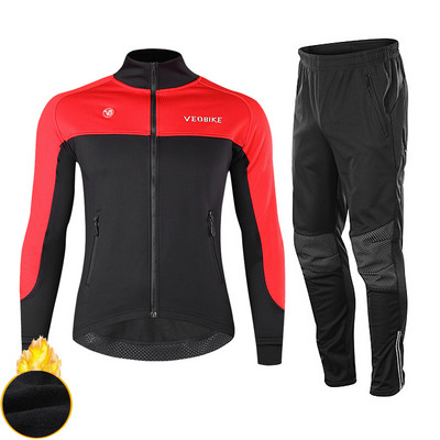 Slidinėjimo kostiumas Vyrai Žieminiai Nauji Lauko Neperšlampami Neperšlampami Termo Sniego Kelnių Rinkiniai Slidinėjimas Snieglente Slidinėjimo kelnės Vyrai