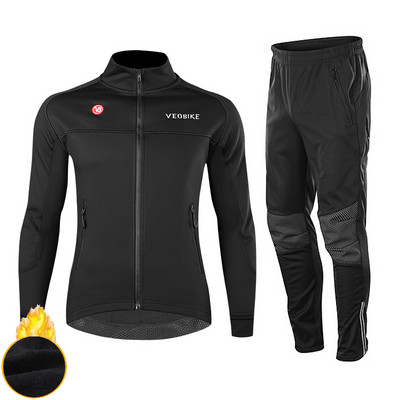 Slidinėjimo kostiumas Vyrai Žieminiai Nauji Lauko Neperšlampami Neperšlampami Termo Sniego Kelnių Rinkiniai Slidinėjimas Snieglente Slidinėjimo kelnės Vyrai