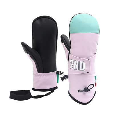 Mountain Snowboard Γυναικεία γάντια σκι Υπαίθρια ζεστά ανδρικά γάντια ποδηλασίας ανθεκτικά στη φθορά Χειμερινά γυναικεία γάντια σκι Αθλητικά ρούχα