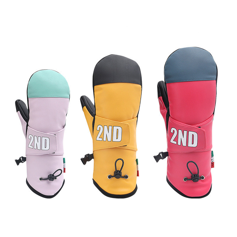 Mountain Snowboard Γυναικεία γάντια σκι Υπαίθρια ζεστά ανδρικά γάντια ποδηλασίας ανθεκτικά στη φθορά Χειμερινά γυναικεία γάντια σκι Αθλητικά ρούχα