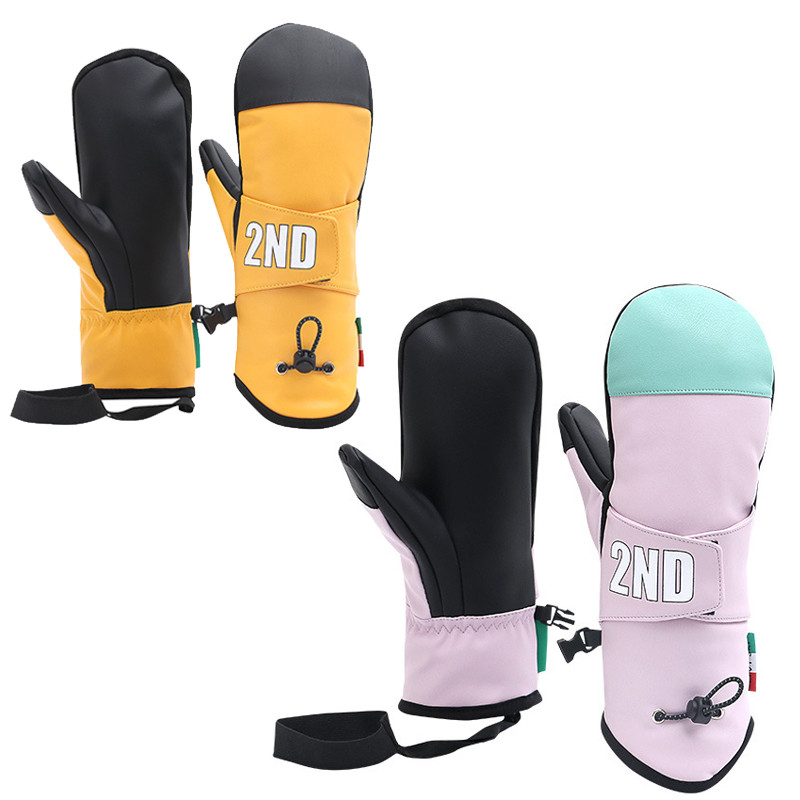 Mountain Snowboard Γυναικεία γάντια σκι Υπαίθρια ζεστά ανδρικά γάντια ποδηλασίας ανθεκτικά στη φθορά Χειμερινά γυναικεία γάντια σκι Αθλητικά ρούχα