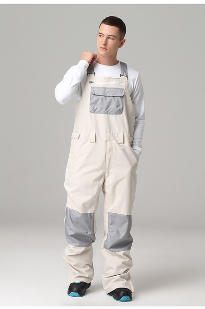 Žiemos slidinėjimo kelnės, neperšlampamos, neperšlampamos, neperšlampamos kombinezoninės snieglenčių kelnės moterims, itin šiltos vyriškos slidinėjimo kelnės.