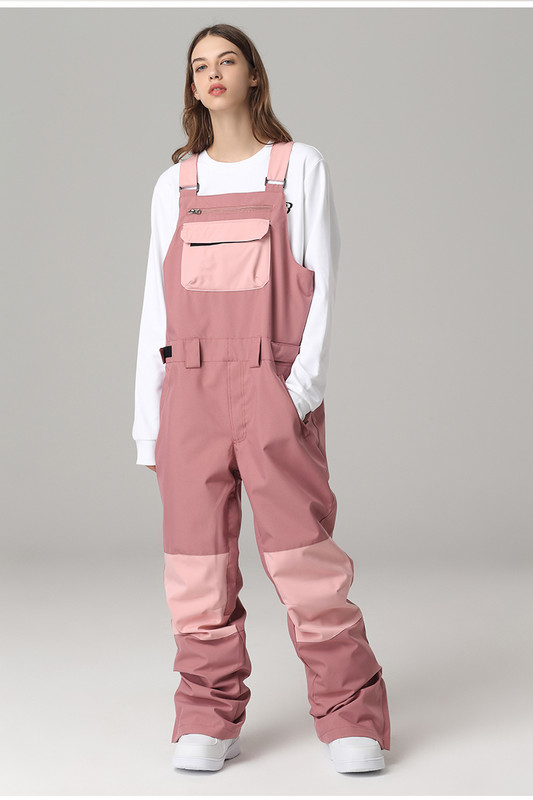 Žiemos slidinėjimo kelnės, neperšlampamos, neperšlampamos, neperšlampamos kombinezoninės snieglenčių kelnės moterims, itin šiltos vyriškos slidinėjimo kelnės.