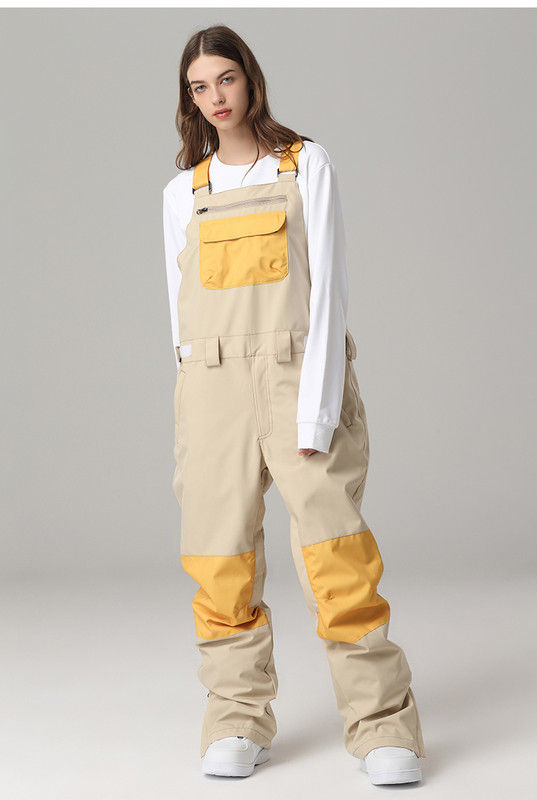 Žiemos slidinėjimo kelnės, neperšlampamos, neperšlampamos, neperšlampamos kombinezoninės snieglenčių kelnės moterims, itin šiltos vyriškos slidinėjimo kelnės.