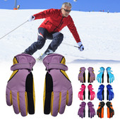 Dječje zimske skijaške rukavice za dječake i djevojčice Zimske vodootporne zadebljane tople i hladno otporne rukavice za klizanje na otvorenom i skijanje