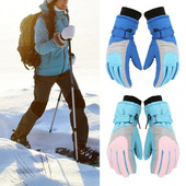 Lauko pirštinės Universalios vilnos, šalčiui atsparios dėvėjimuisi, atsparios vėjui, slidinėjimo pirštinės Slidinėjimo reikmenys Žieminės pirštinės Sportinės pirštinės