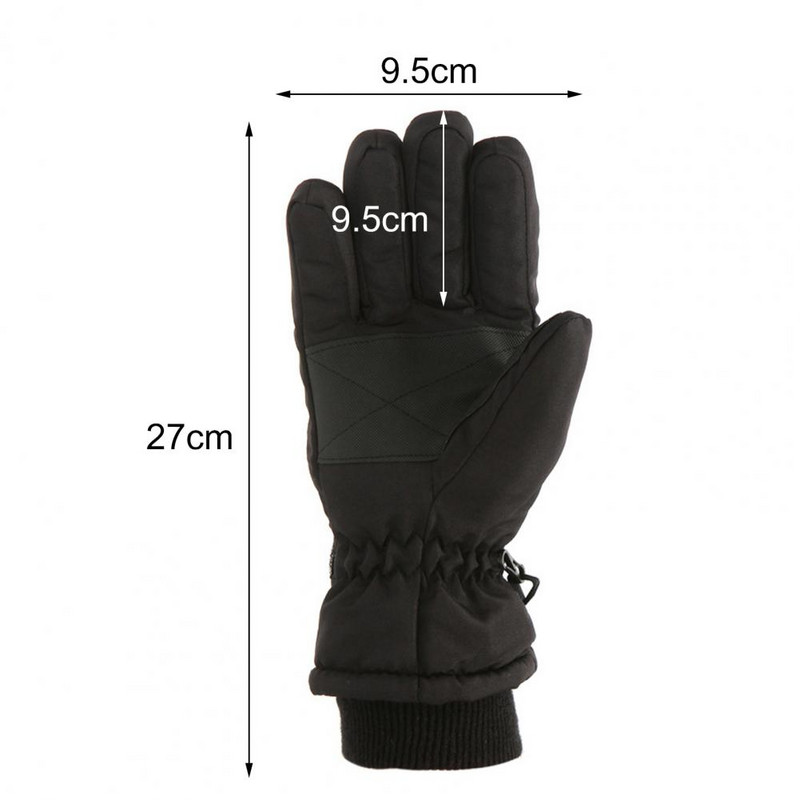 Lauko pirštinės Universalios vilnos, šalčiui atsparios dėvėjimuisi, atsparios vėjui, slidinėjimo pirštinės Slidinėjimo reikmenys Žieminės pirštinės Sportinės pirštinės