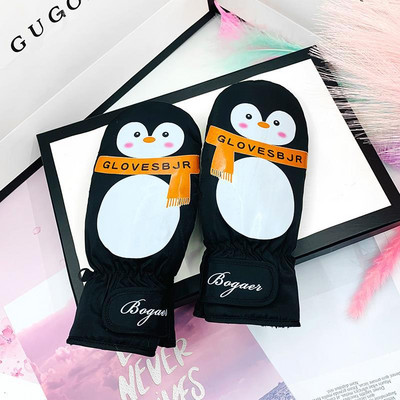 Mănuși de schi pentru femei, ultraușoare, impermeabile, iarnă, mănuși calde, mănuși pentru snowboard, pentru călărie pentru motociclete, mănuși impermeabile pentru zăpadă, sport în aer liber