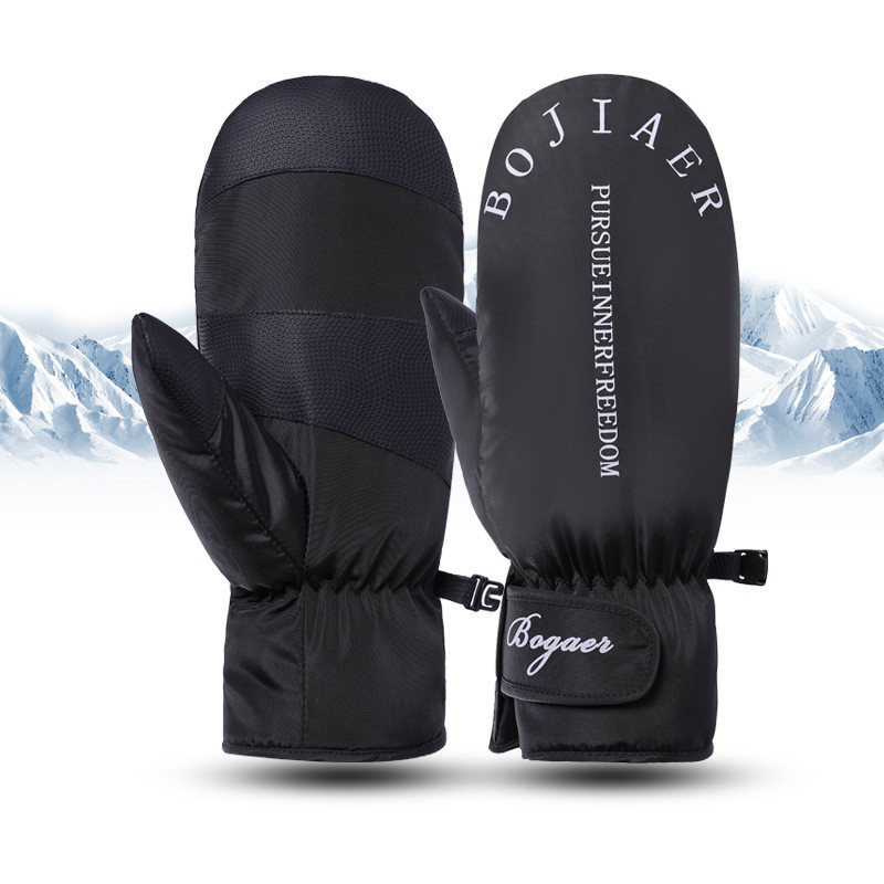 Mănuși de schi pentru femei, ultraușoare, impermeabile, iarnă, mănuși calde, mănuși pentru snowboard, pentru călărie pentru motociclete, mănuși impermeabile pentru zăpadă, sport în aer liber