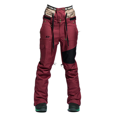 Pastorintas vyriškų ir moteriškų slidinėjimo kelnių juosmuo apsaugo juosmenį šiltas, atsparus vėjui, vandeniui atsparus lauko sportui skirtos slidinėjimo kelnės vyrams esquí