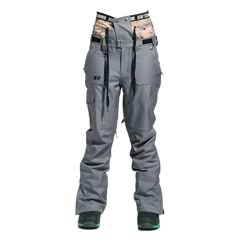 Pastorintas vyriškų ir moteriškų slidinėjimo kelnių juosmuo apsaugo juosmenį šiltas, atsparus vėjui, vandeniui atsparus lauko sportui skirtos slidinėjimo kelnės vyrams esquí