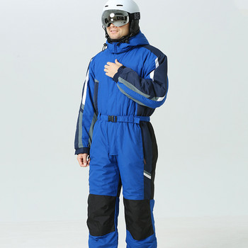Νέα ολόσωμη φόρμα σκι Thickened ανδρική ζεστή εξωτερική αθλητική μπουφάν Snowboard Αδιάβροχη αδιάβροχη φόρμα για χειμερινά ρούχα για σκι