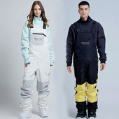 2022 m. Slidinėjimo Kombinezonai Moteriški Sniego Kombinezonai Vyriški Lauko Sportas Kalnų Neperšlampamos Slidinėjimo Kelnės Moteriškos Snieglenčių Kelnės Žieminis Audinys