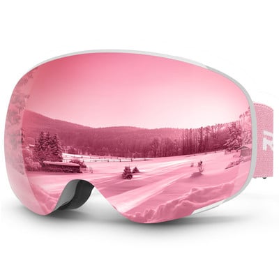 Vaikiški slidinėjimo akiniai OTG akiniai nuo rasojimo 100% UV apsauga berniukams mergaitėms Vaikams ir paaugliams Šalmai Suderinami su bet kokiu šalmu