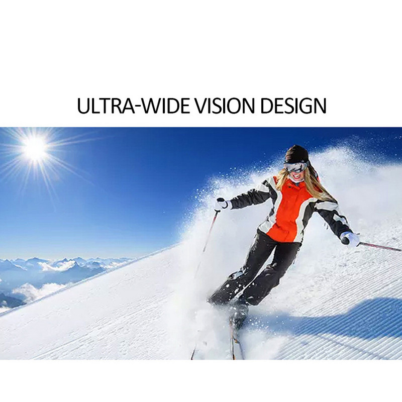 Poliarizuoti slidinėjimo akiniai vyrams Moteriški slidinėjimo akiniai Snieglenčių akiniai Anti-UV akiniai nuo saulės Akiniai nuo vėjo atspari įranga Lauko sportas