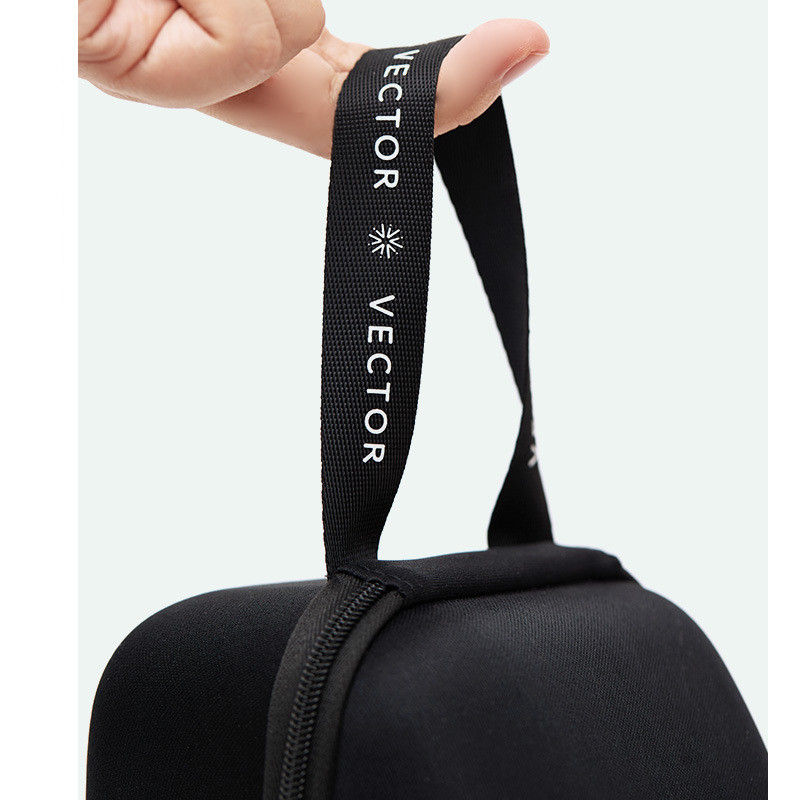 Originalus VECTOR slidinėjimo akinių dėklas sniego slidinėjimo akinių dėžutė vandeniui atsparus snieglenčių krepšys EVA akinių dėklas su užtrauktuku