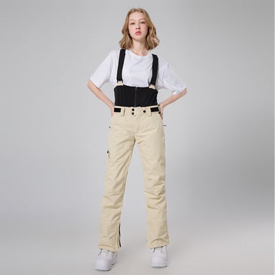 Nauji įrankiai slidinėjimo kelnės Moterų žiemos lauko snieglenčių laipiojimas kempingas storėjantis šiltas vėjas nepralaidus vandeniui snieglenčių kelnės