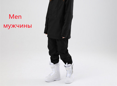 2022 m. Naujas žieminis vilnonis slidinėjimo kostiumas vyriškas, moteriškas, neperšlampamas, neperpučiamas, kvėpuojantis, šiltas sniego snieglenčių sportinis kostiumas.