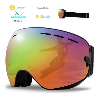 Skijaške naočale marke Elax dvoslojne skijaške naočale protiv zamagljivanja naočale za snowboard na snijegu naočale za motorne sanke sport na otvorenom skijanje Googles