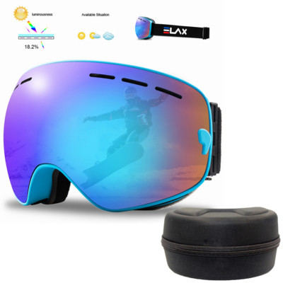 Skijaške naočale marke Elax dvoslojne skijaške naočale protiv zamagljivanja naočale za snowboard na snijegu naočale za motorne sanke sport na otvorenom skijanje Googles