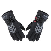 Žieminis rankų šildytuvas elektrinės šiluminės pirštinės įkraunamos baterijos šildomos pirštinės dviračių motociklams dviračiams slidinėjimo pirštinės