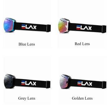 ELAX 2019 Двуслойни противозамъгляващи очила за сноуборд ски зимни ски Google ски очила очила моторна шейна маска за сняг