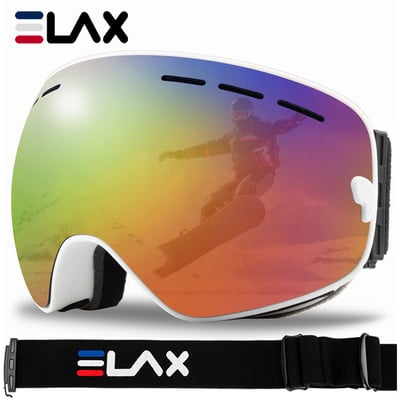 ELAX 2019 Straturi duble Anti-ceata Snowboard Ochelari de schi Schi iarna Ochelari de schi Google Ochelari Ochelari Masca de zapada