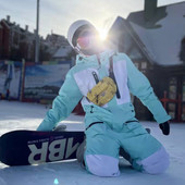 Najnovije jednodijelno toplo odijelo za skijanje i daskanje na snijegu, zimski vodootporni kaput za muškarce i žene, kombinezoni za van, snježna odijela, sportska odjeća
