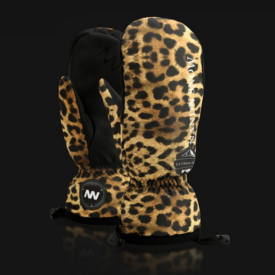 Monstras Vyrai Moterys Vaikams Žiemos terminis moteriškas snieglenčių slidinėjimo pirštinės Pirštinės Neperšlampamos Šiltos Nandn Snow Lauko Neslidžios Pirštinės