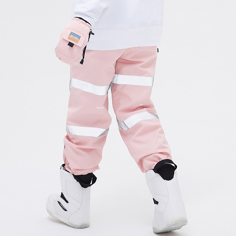 žiema naujas stilius Vyriškos ir moteriškos sniego kelnės Slidinėjimo kelnės Vyriškos Neperšlampamos snieglenčių kelnės Kvėpuojančios Terminis Lauko Žiema