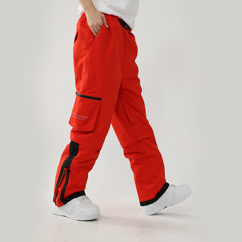 Naujos slidinėjimo kelnės Moteriškos storėjančios, šiltos, neperšlampamos, neperšlampamos, neperšlampamos, sniego kelnės vyriškos kombinezonai lauko sportui snieglenčių kelnės žieminiai drabužiai