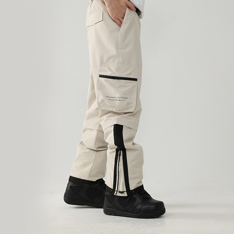 Naujos slidinėjimo kelnės Moteriškos storėjančios, šiltos, neperšlampamos, neperšlampamos, neperšlampamos, sniego kelnės vyriškos kombinezonai lauko sportui snieglenčių kelnės žieminiai drabužiai