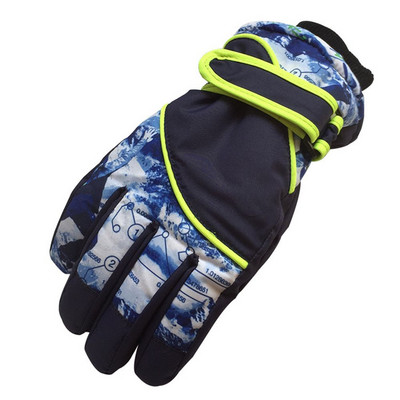 Vaikai Vaikai 5-8 metų Slidinėjimo pirštinės Žiemos Snieglentė Šiltos Pirštinės Berniukai Mergaitės Animacinis filmas Neperšlampamas Storos Kumštinės Šiltos Pirštinės