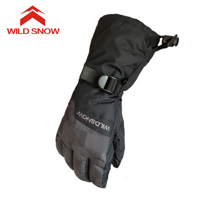 Unisex šiltos vilnos slidinėjimo vyriškos snieglenčių pirštinės Neperšlampamos motociklų važiavimo dviračių pirštinės vyrams Moterims Žygiams Sniego pirštinės