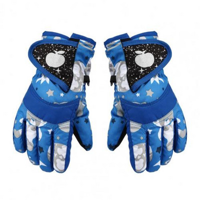 Dviračių pirštinės Naudingas megztas audinys Atsparus dėvėjimuisi lauko važinėjimo vaikams Žieminės pirštinės vaikams Slidinėjimo pirštinės Žieminės pirštinės