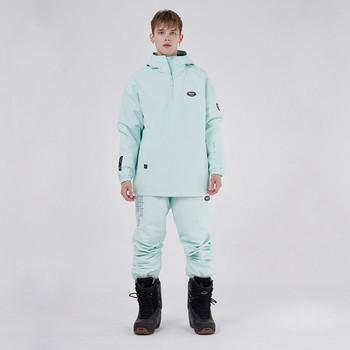 2022 Нов ски костюм Дамски якета за сноуборд на открито Мъжки ски комплект Карго панталони Водоустойчиви дишащи топли зимни панталони Зимно облекло